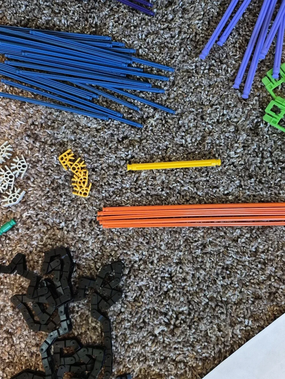 Knex Roller Coaster Battery Motor Sprocket Gears Chain Guide Micro Track Rods